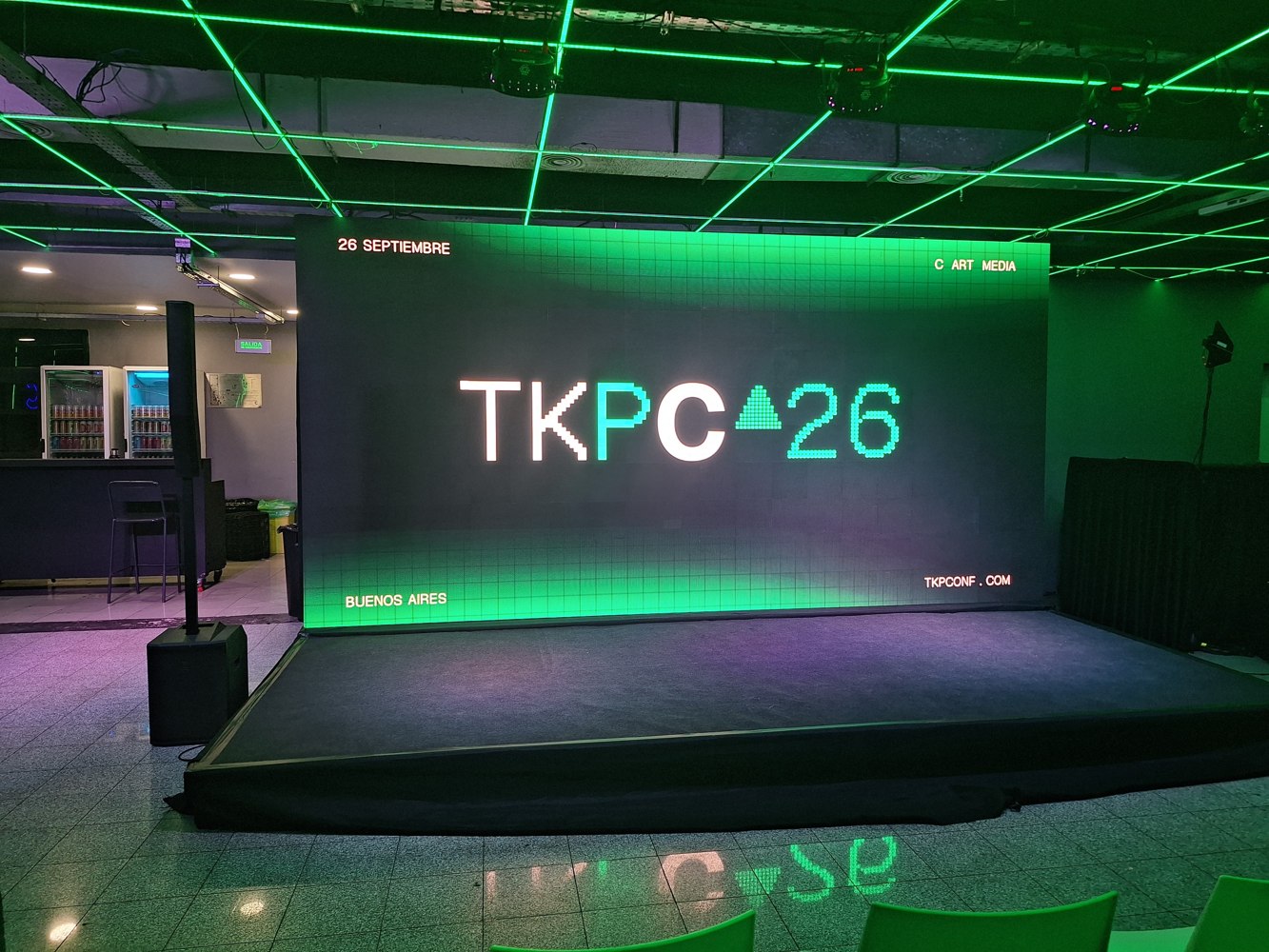 Take Profit Conference : des écrans dans plusieurs salles — Eventos Globales